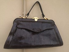 borsa Stupenda vintage  in pelle di pitone