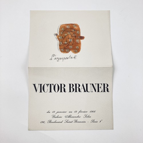 Victor brauner galerie - victor, iolas