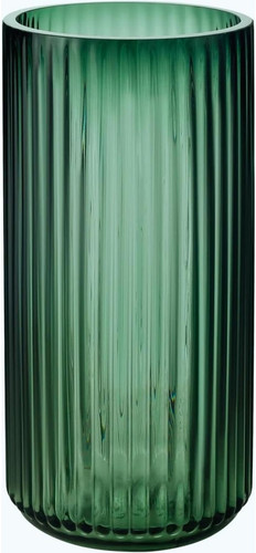 Vaso vetro verde ispessito - vaso,