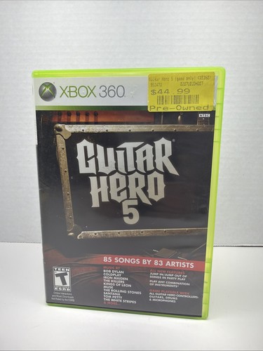 Guitar hero microsoft - guitar, 5