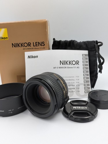 Nikon nikkor 50mm 1 - af-s,