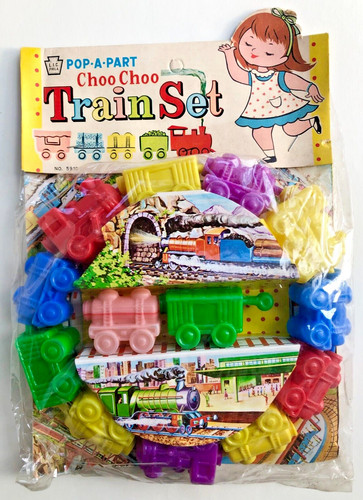 Vintage choo - choo, set