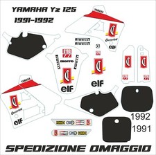 YAMAHA YZ 125 1991  1992