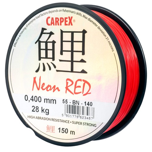 150 carpex neon red - neon, lenza