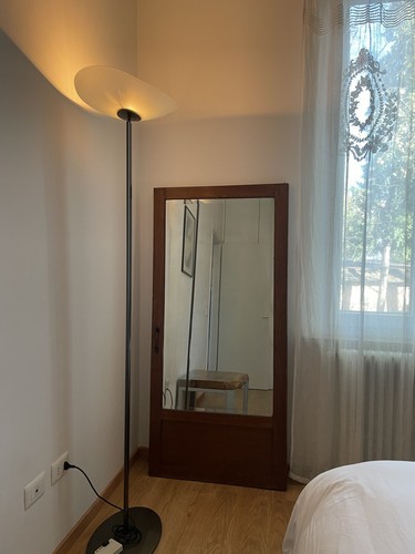 Specchio con cornice porta
