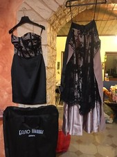 Abito da cerimonia a sirena rosa taglia small