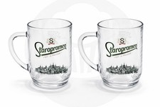 Staropramen tankard beer - staropramen,