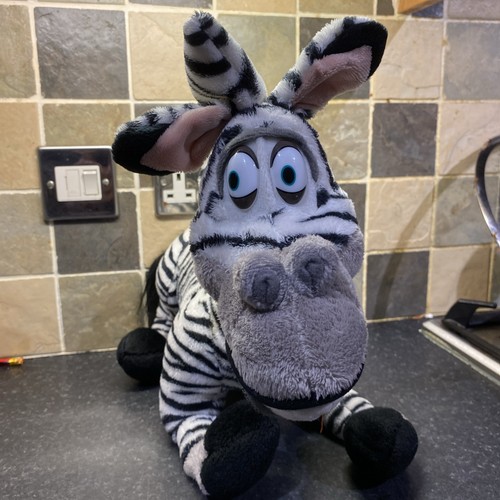 Peluche morbido zebrato alto