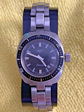 Orologio watch Longines automatic Cal 473 swiss made diver sub rare Lady Vintage