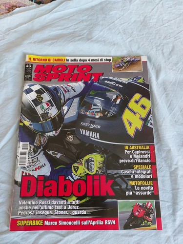 Rivista motosprint 49 del - 49,