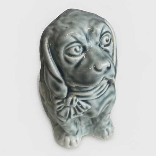 Ornamento cane seduto ceramica