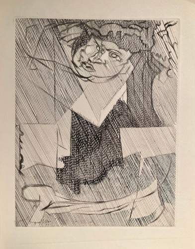 Gravure jacques villon 1951 - villon,