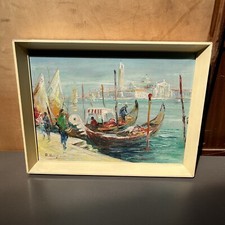 Dipinto olio metà secolo