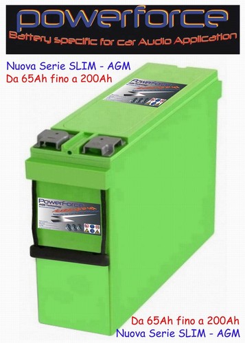 Batteria slim 180ah 12mvr180 - batteria,