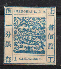 Shanghai -1865-66 (SC#26) Blu