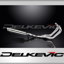 Yamaha XJ600 Diversion 1992-2004 Scarico Completo 4-1 350mm Tondo Silenziatore Inox