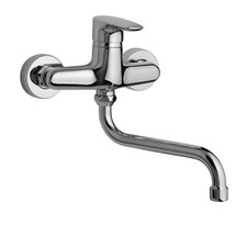Monocomando lavello a muro