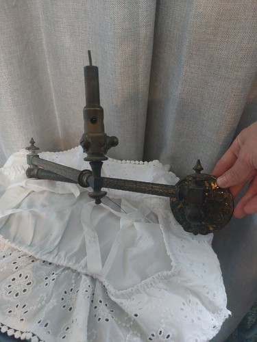 Lampada gas singola ottone - lampada,