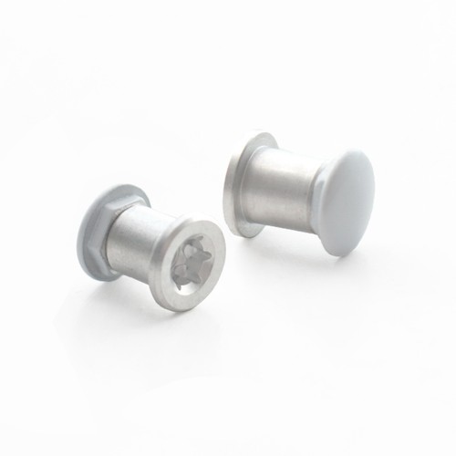Viti bianche inox per
