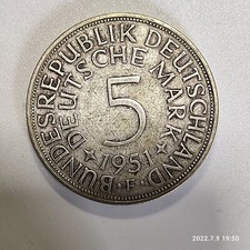 Germania 5 marchi, 1951 F