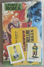 STORIA DI ROMA N.1 STORIE ANTICHE A FUMETTI -CE.PE.S.1974-BLISTERATO-+FIGURINE