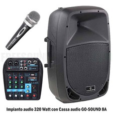 Impianto audio 320 W Cassa