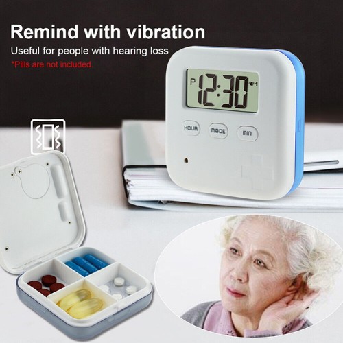 Portapillole timer elettronico - timer,