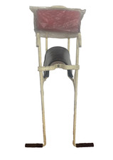 0018 Seggiolino anteriore bicicletta bambino vintage anni 60-70