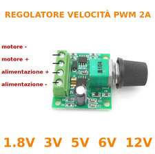 Regolatore velocità motore DC