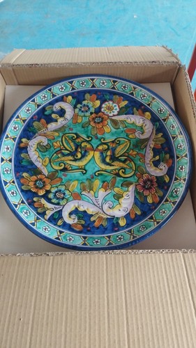 Piatto ceramica vietri - piatto, di