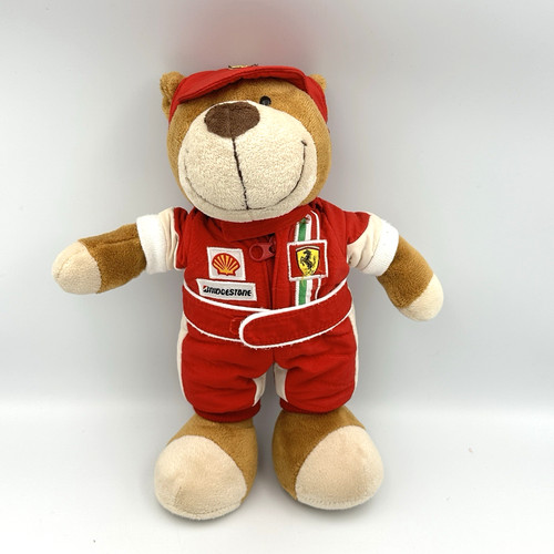 Peluche orsacchiotto ferrari - peluche,