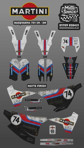 Kit decalcomanie grafiche