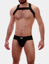 barcode Berlin Harness nero opaco XS S M L XL 91422/100 gay sexy SPEDIZIONE LAMPO