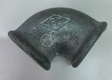 GOMITO 1'' W FEMMINA IN FERRO ZINCATO CURVA EO RACCORDO IRRIGAZIONE IDRAULICA 