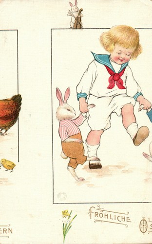 Cartolina buona pasqua - cartolina,