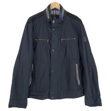 Giacca Casual Milestone Uomo Cotone Blu Ol2 Taglia XL