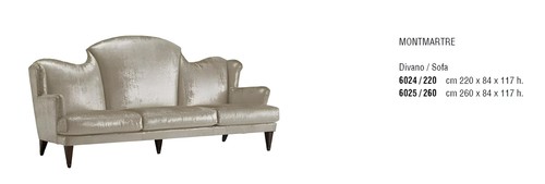 Divano design tre posti