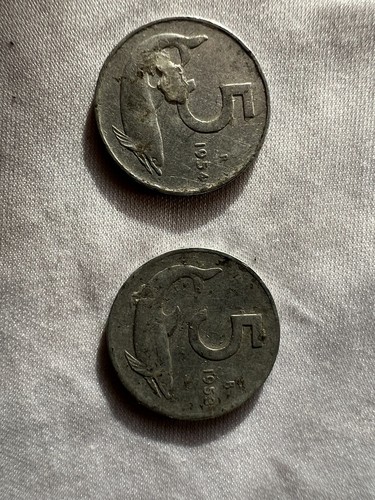 Lire delfino 1953 - 5, e