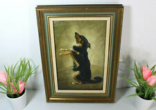 Quadro fiammingo vintage olio