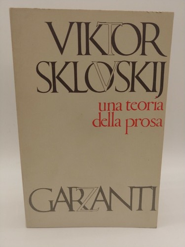 Una teoria della - prosa, viktor
