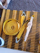 Cinghia a Cricchetto Nastro Ancoraggio ad Uncino Portata 4 T Lunghezza 8 Metri