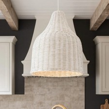Haunt sp1 lampadario in vimini