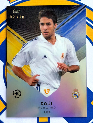 Topps total football raúl - topps,