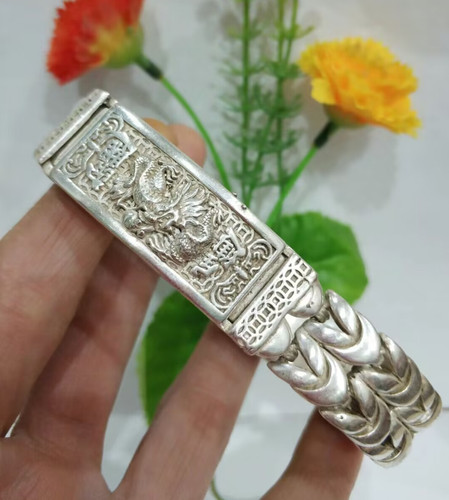 Bracciale uomo placcato