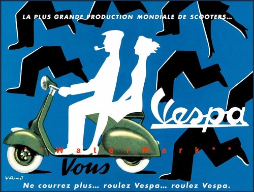 289704 vespa 1954 - 1954, poster