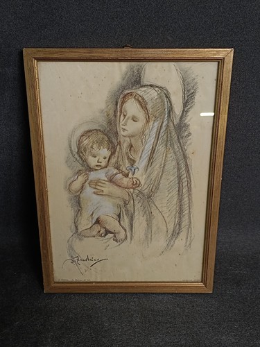 Quadro stampa seta madonna - stampa,