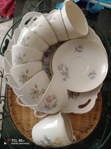 Set tazzine con vassoio - set,