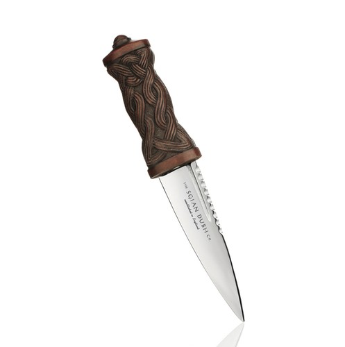 Daywear sgian dubh con motivo - dubh,