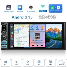 Autoradio 6.9" 1 DIN Android