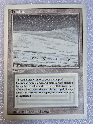 Mtg tundra revised - revised, 3a